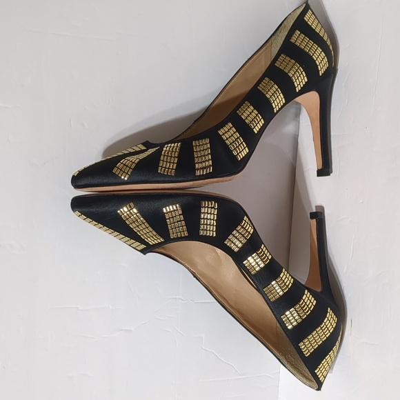 ANTONIO MELANI Vero Cuoio  heels shoes women 7.5 - Picture 6 of 12